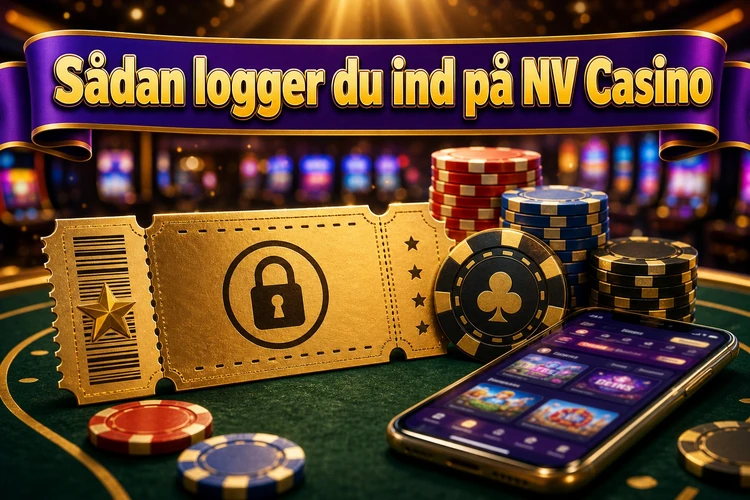 Sådan logger du ind på NV Casino