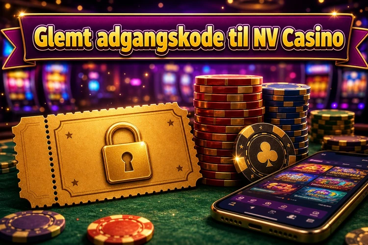 Glemt adgangskode til NV Casino